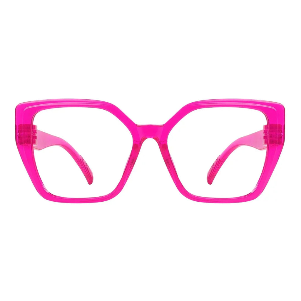 30% Blue Light Blocking Reading Glasses Oversized Screwless R2314 - B15eyekeeper.com