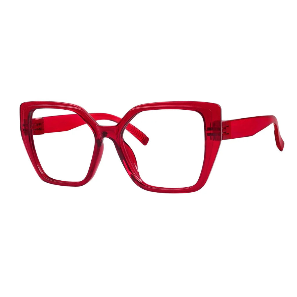 30% Blue Light Blocking Reading Glasses Oversized Screwless R2314 - B15eyekeeper.com