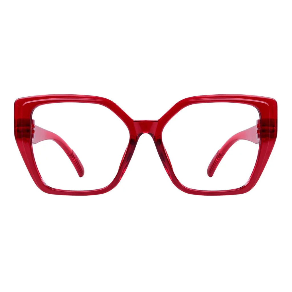 30% Blue Light Blocking Reading Glasses Oversized Screwless R2314 - B15eyekeeper.com