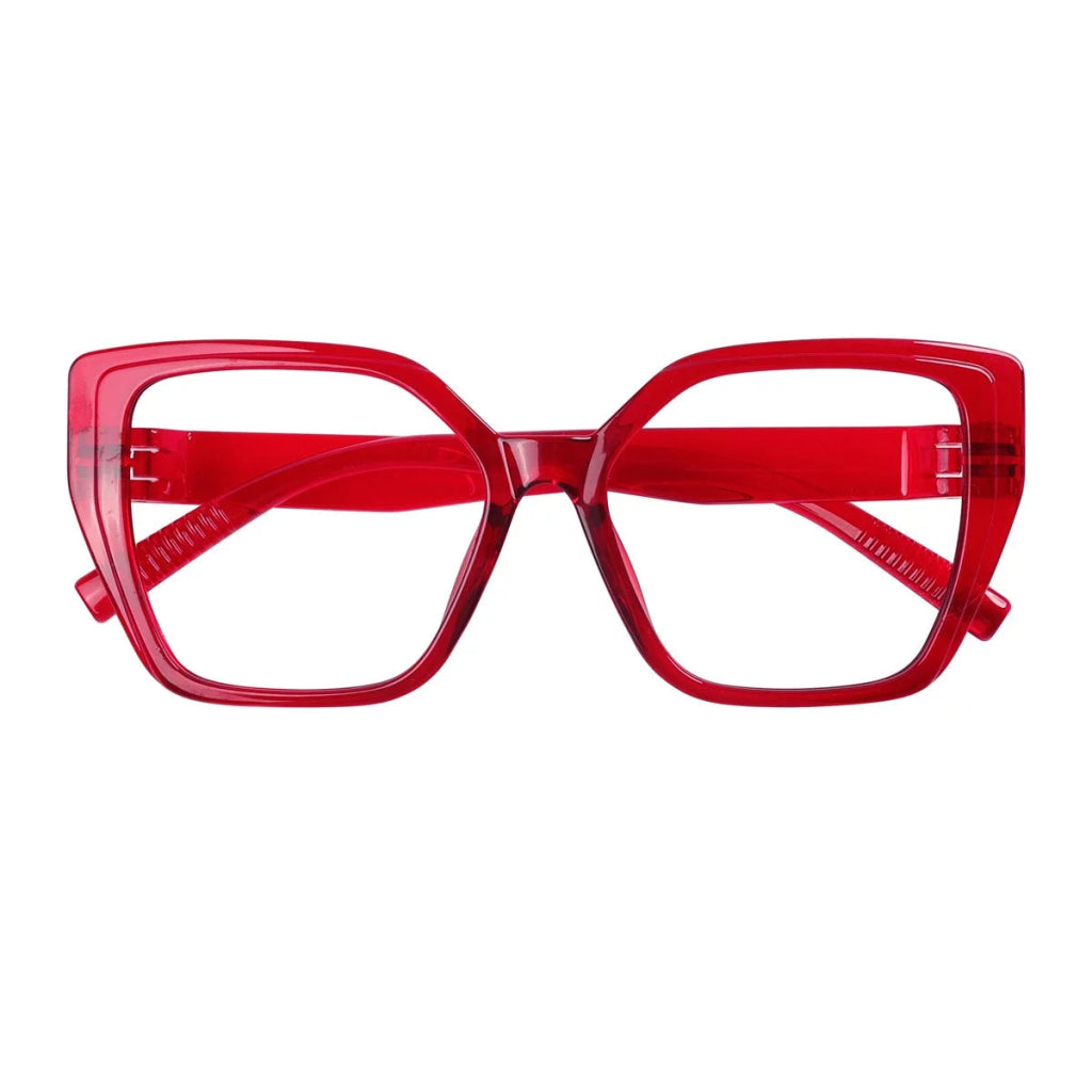 30% Blue Light Blocking Reading Glasses Oversized Screwless R2314 - B15eyekeeper.com