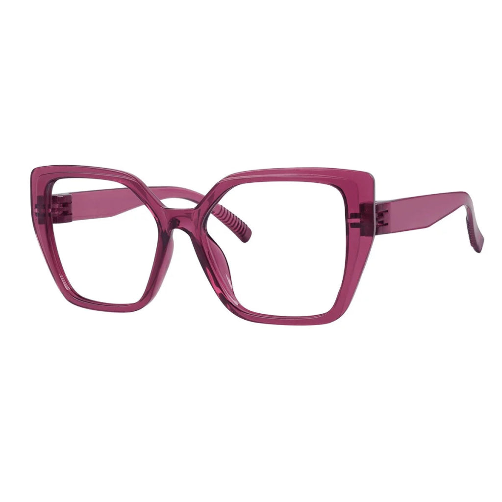 30% Blue Light Blocking Reading Glasses Oversized Screwless R2314 - B15eyekeeper.com