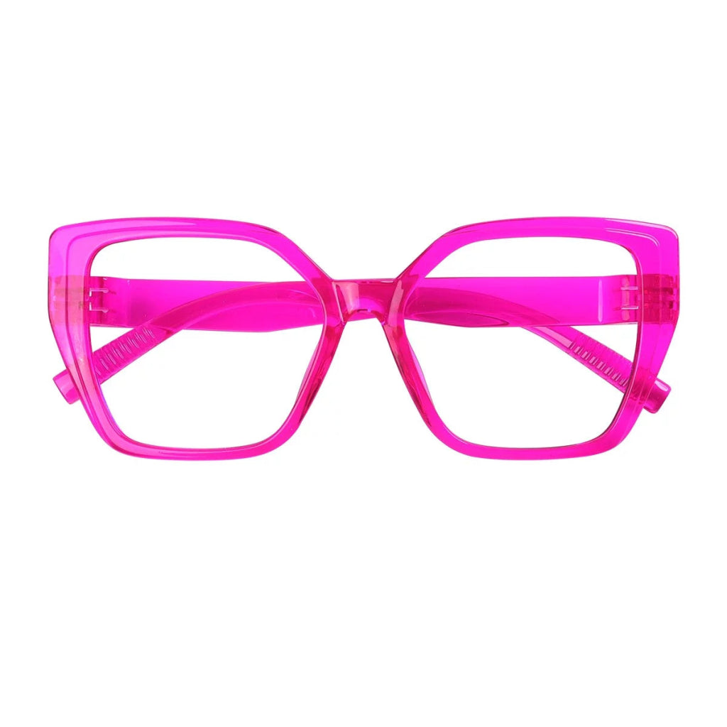 30% Blue Light Blocking Reading Glasses Oversized Screwless R2314 - B15eyekeeper.com