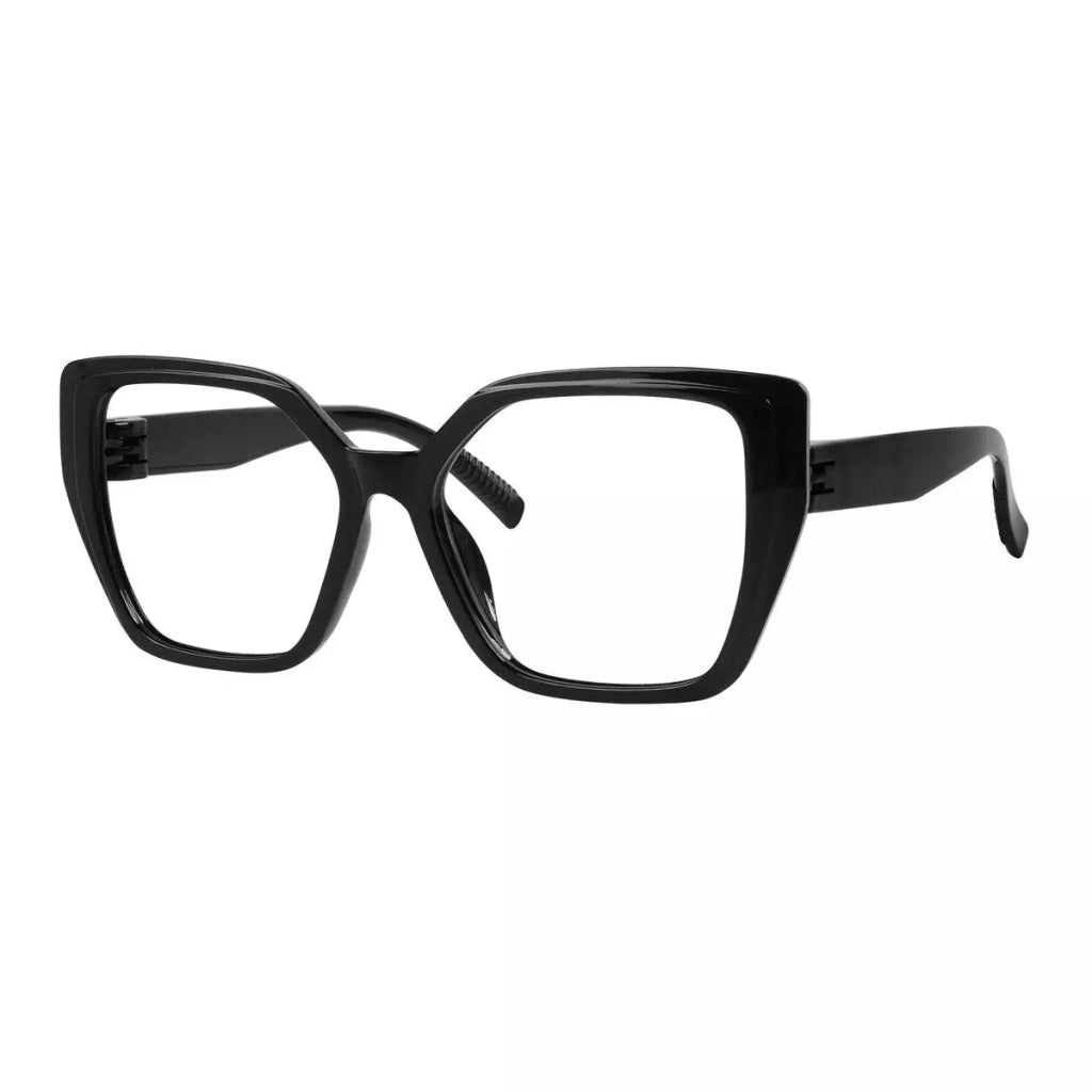 30% Blue Light Blocking Reading Glasses Oversized Screwless R2314 - B15eyekeeper.com