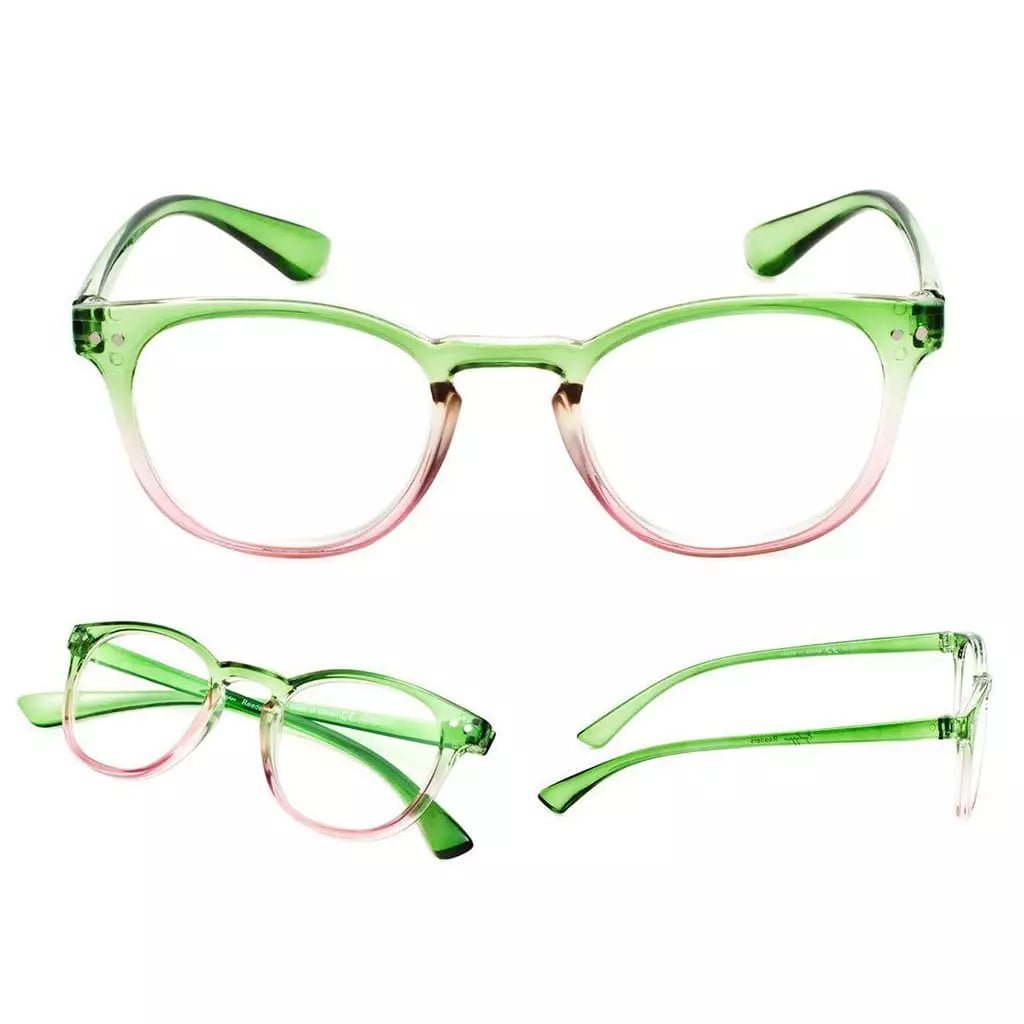 5 Pack Oval Fashion Design Reading Glasses 3 - R144eyekeeper.com