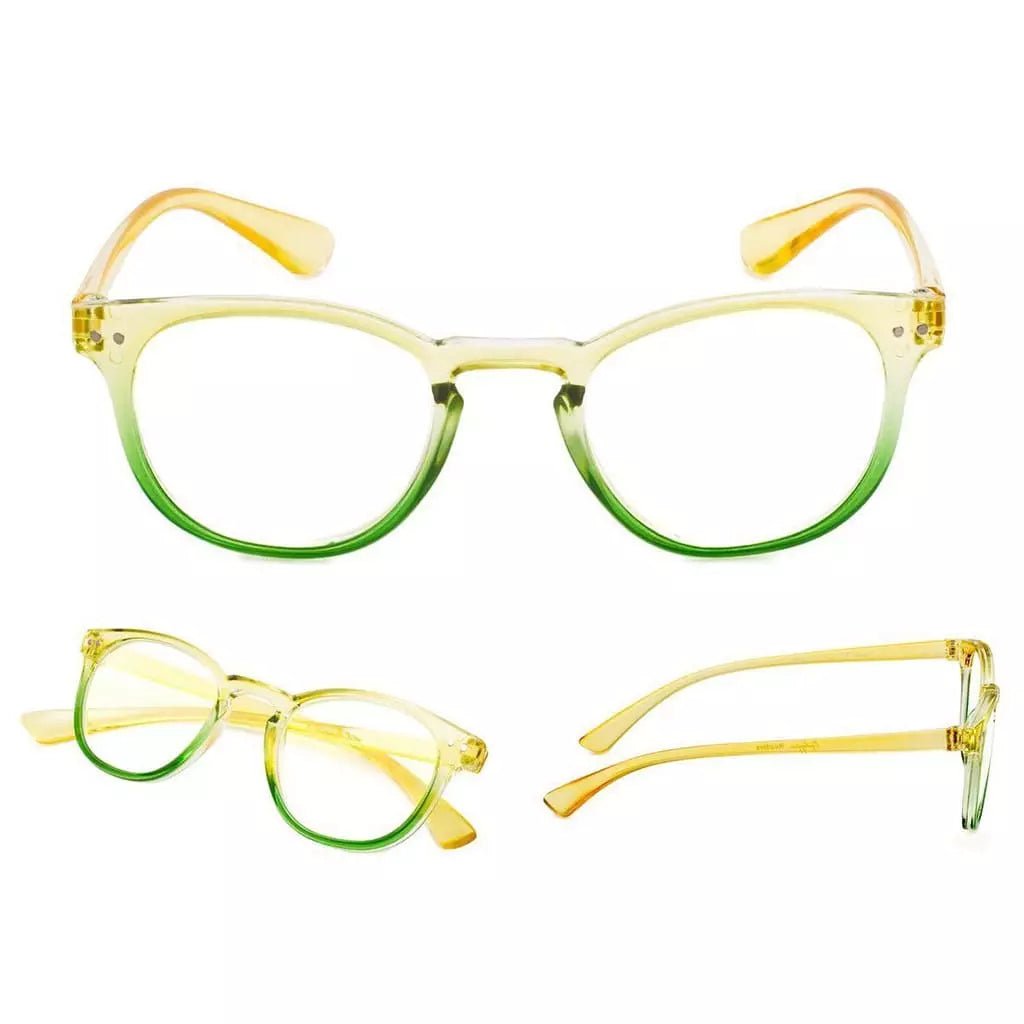 5 Pack Oval Fashion Design Reading Glasses 3 - R144eyekeeper.com