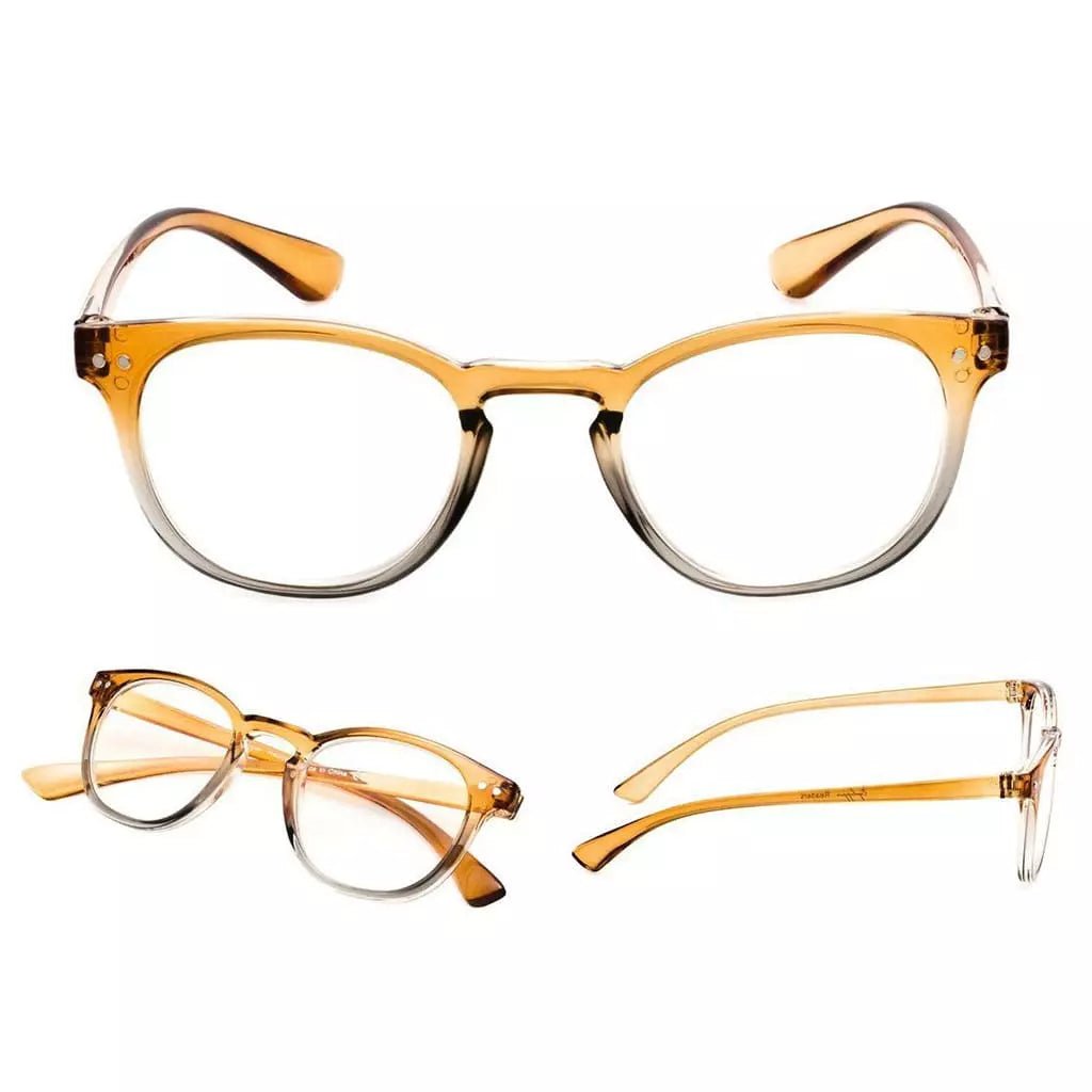 5 Pack Oval Fashion Design Reading Glasses 3 - R144eyekeeper.com