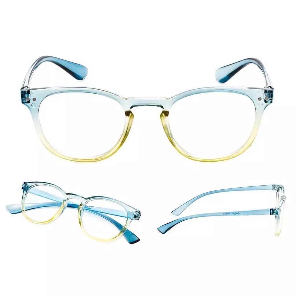 5 Pack Oval Fashion Design Reading Glasses 3 - R144eyekeeper.com