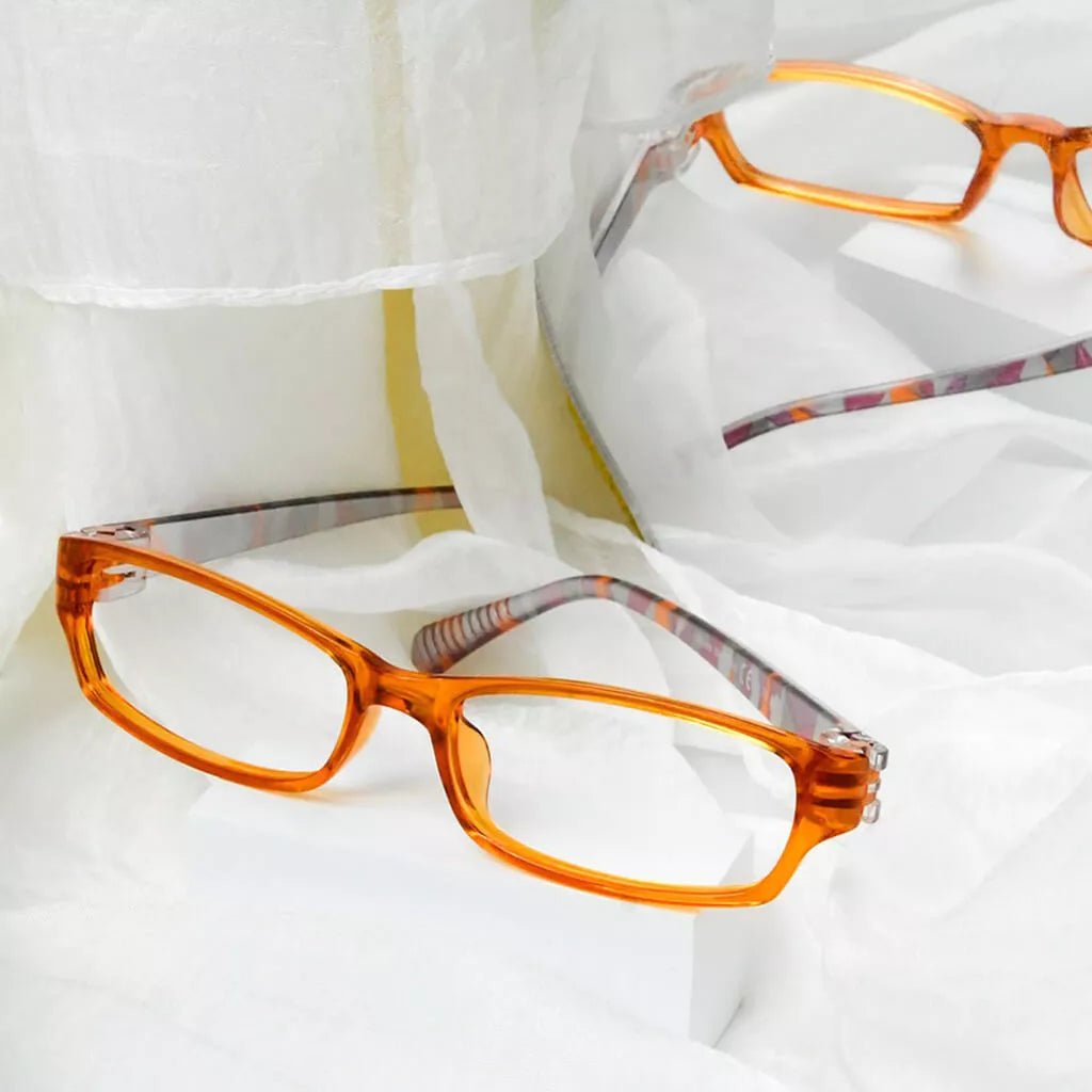 5 Pack Patterned Temples Metalless Screwless Reading Glasses NRT1803eyekeeper.com