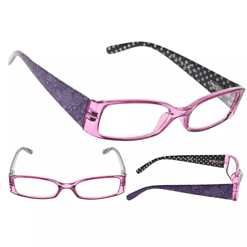 10 Pack Polka Dots Pattern Design Reading Glasses R040Peyekeeper.com