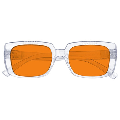 100% Blue Blocking Orange Glasses for Sleep Metalless Screwless NR9107 - B98eyekeeper.com