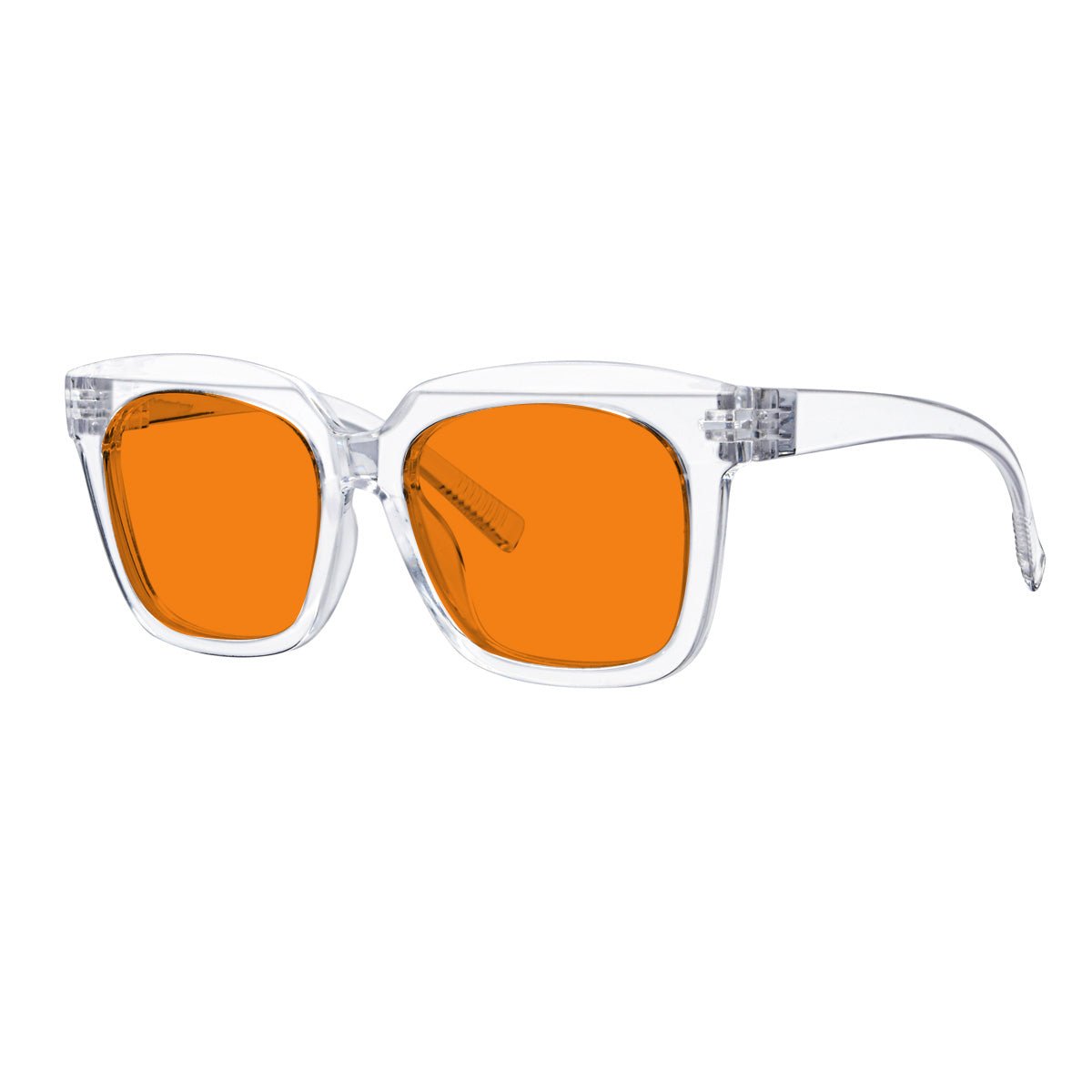 100% Blue Blocking Orange Lens for Sleep Metalless Glasses R2144 - B98eyekeeper.com