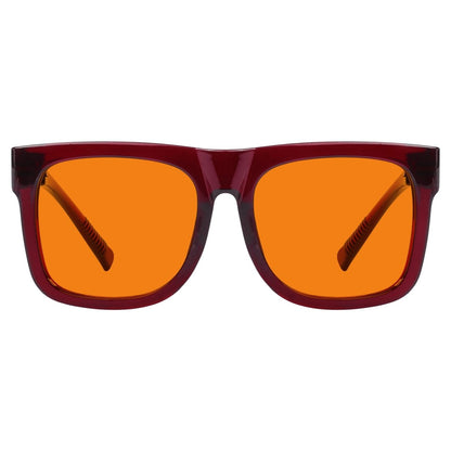 100% Blue Light Blocking Orange Glasses Metalless Screwless Eyewear R2316 - B98eyekeeper.com