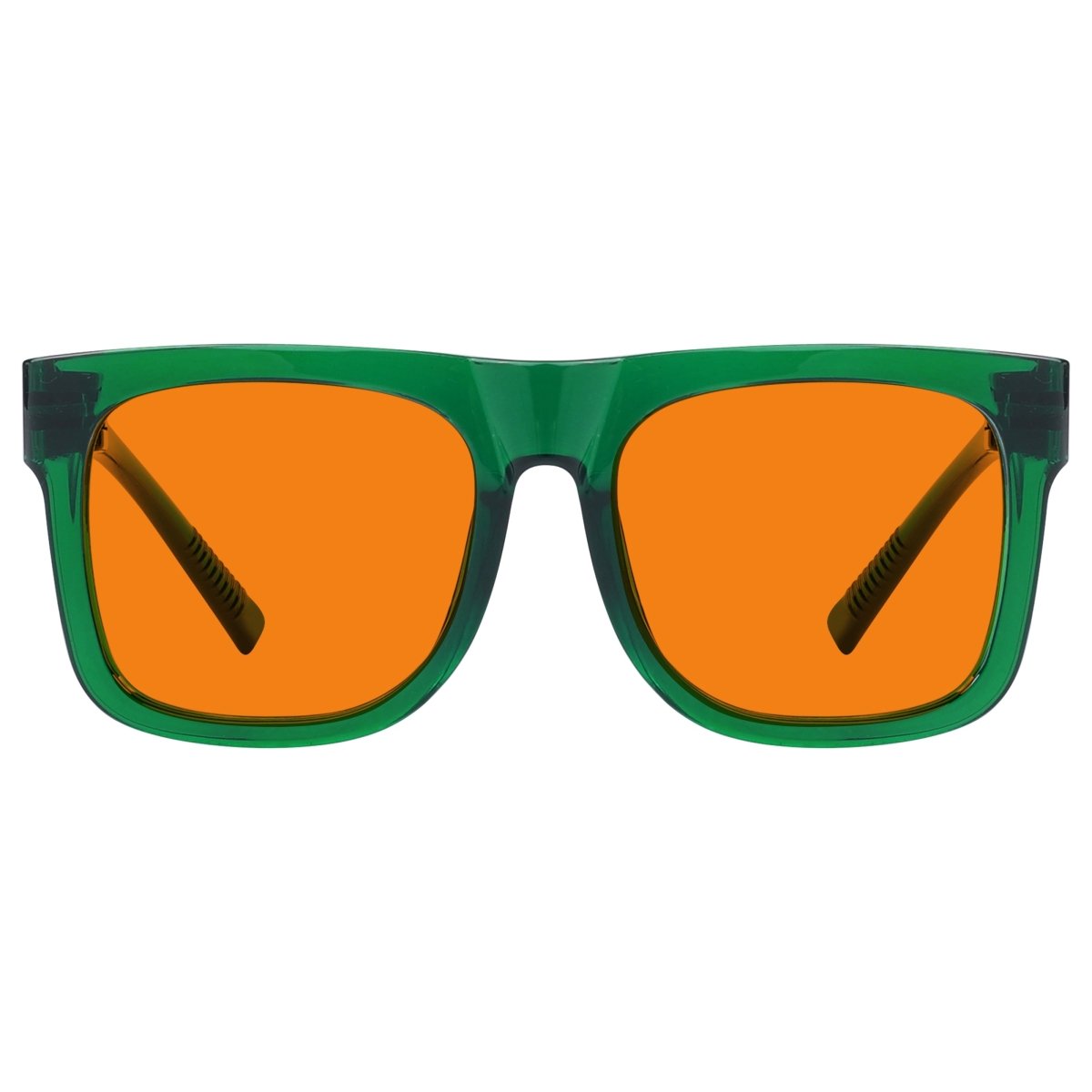 100% Blue Light Blocking Orange Glasses Metalless Screwless Eyewear R2316 - B98eyekeeper.com