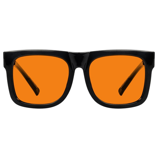 100% Blue Light Blocking Orange Glasses Metalless Screwless Eyewear R2316 - B98eyekeeper.com