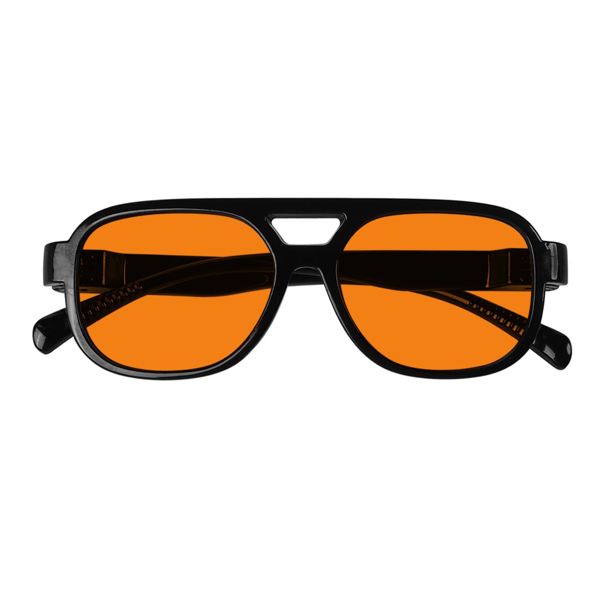 100% Blue Light Blocking Orange Lens Metalless Eyeglasses R2515 - B98eyekeeper.com