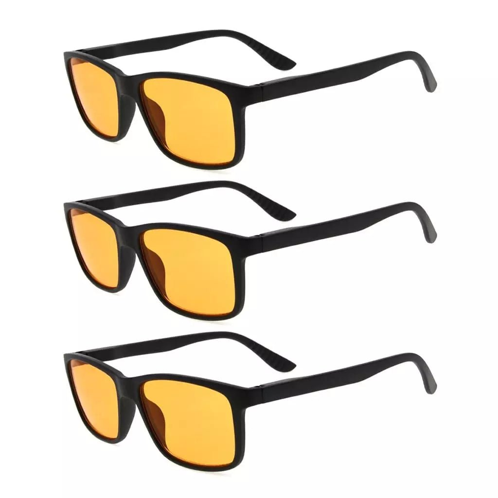 3 Pack Blue Light Blocking Reading Glasses DS163eyekeeper.com