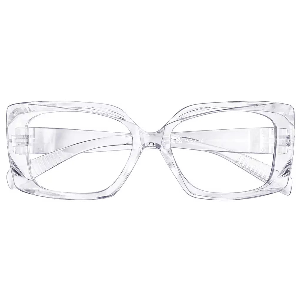 30% Blue Light Blocking Metalless Screwless Thicker Eyeglasses NR2010 - B15eyekeeper.com