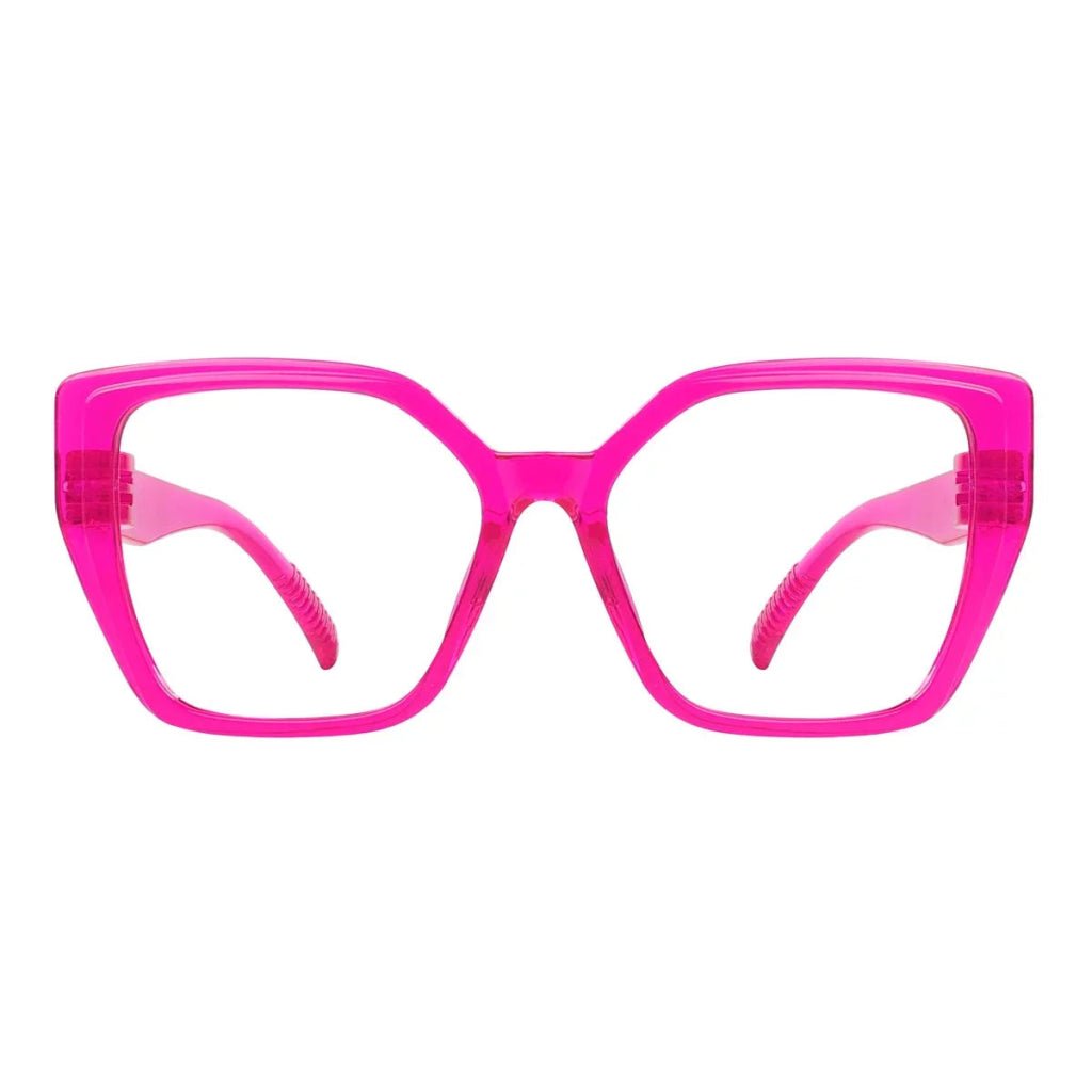 30% Blue Light Blocking Reading Glasses Oversized Screwless R2314 - B15eyekeeper.com