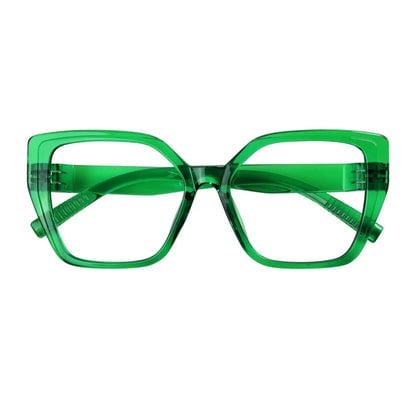 30% Blue Light Blocking Reading Glasses Oversized Screwless R2314 - B15eyekeeper.com