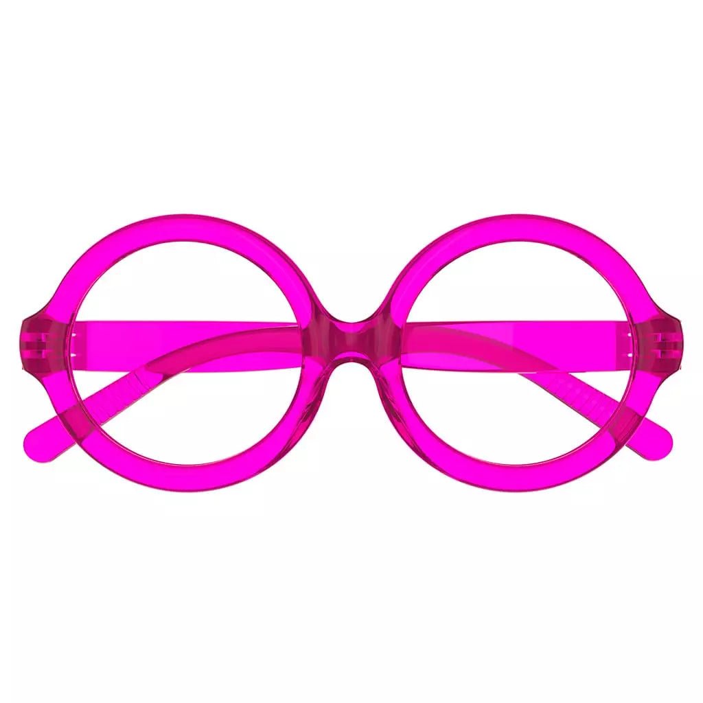 30% Blue Light Blocking Round Metalless Reading Glasses R2313 - B15eyekeeper.com
