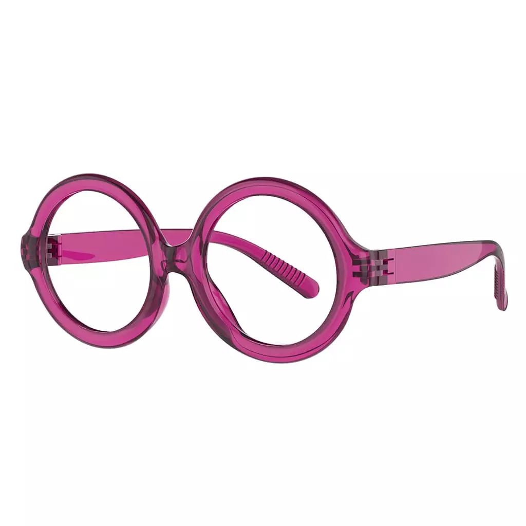 30% Blue Light Blocking Round Metalless Reading Glasses R2313 - B15eyekeeper.com
