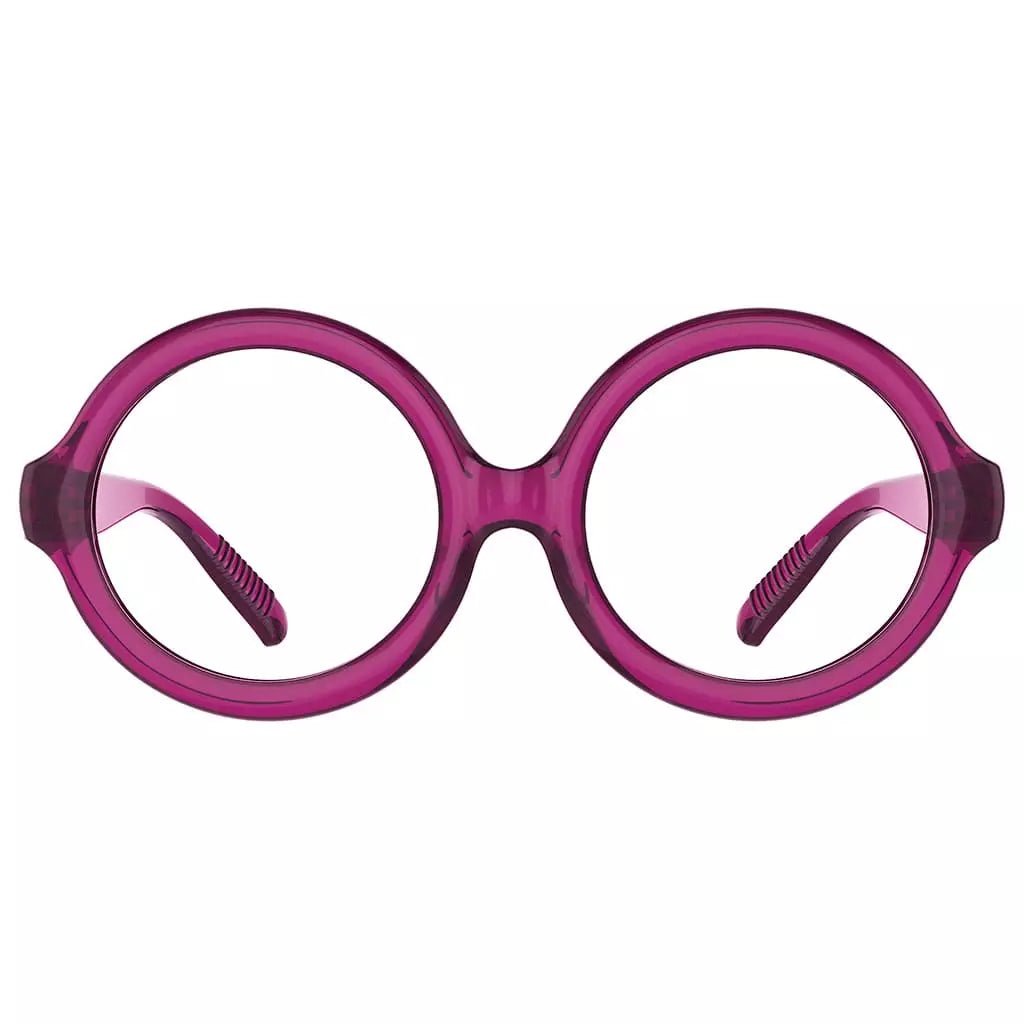 30% Blue Light Blocking Round Metalless Reading Glasses R2313 - B15eyekeeper.com
