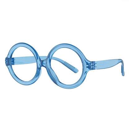 30% Blue Light Blocking Round Metalless Reading Glasses R2313 - B15eyekeeper.com