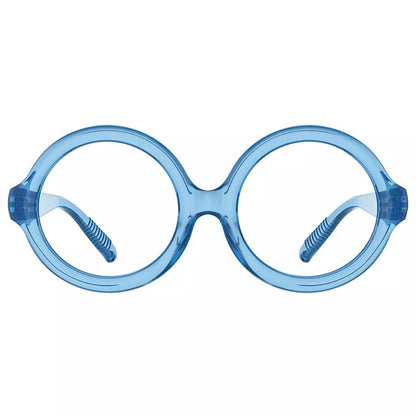 30% Blue Light Blocking Round Metalless Reading Glasses R2313 - B15eyekeeper.com