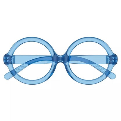 30% Blue Light Blocking Round Metalless Reading Glasses R2313 - B15eyekeeper.com
