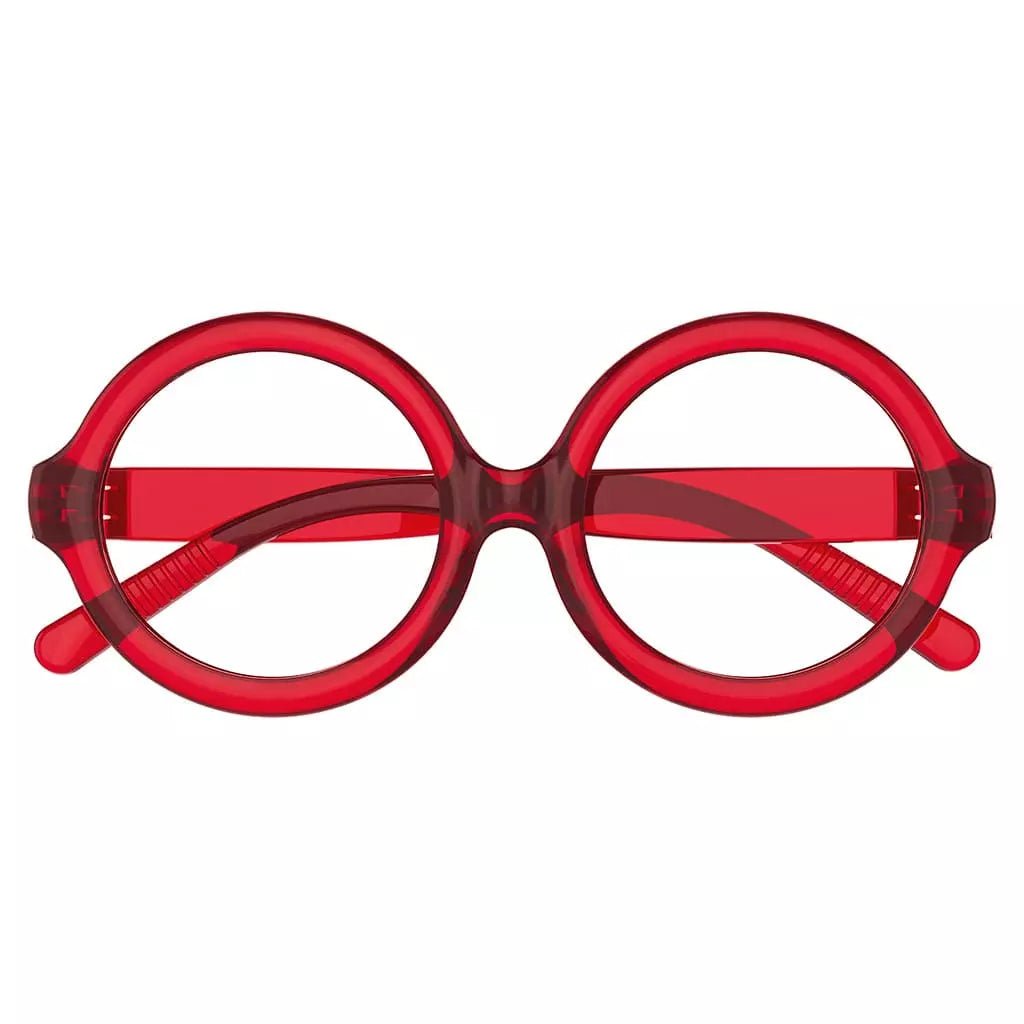 30% Blue Light Blocking Round Metalless Reading Glasses R2313 - B15eyekeeper.com