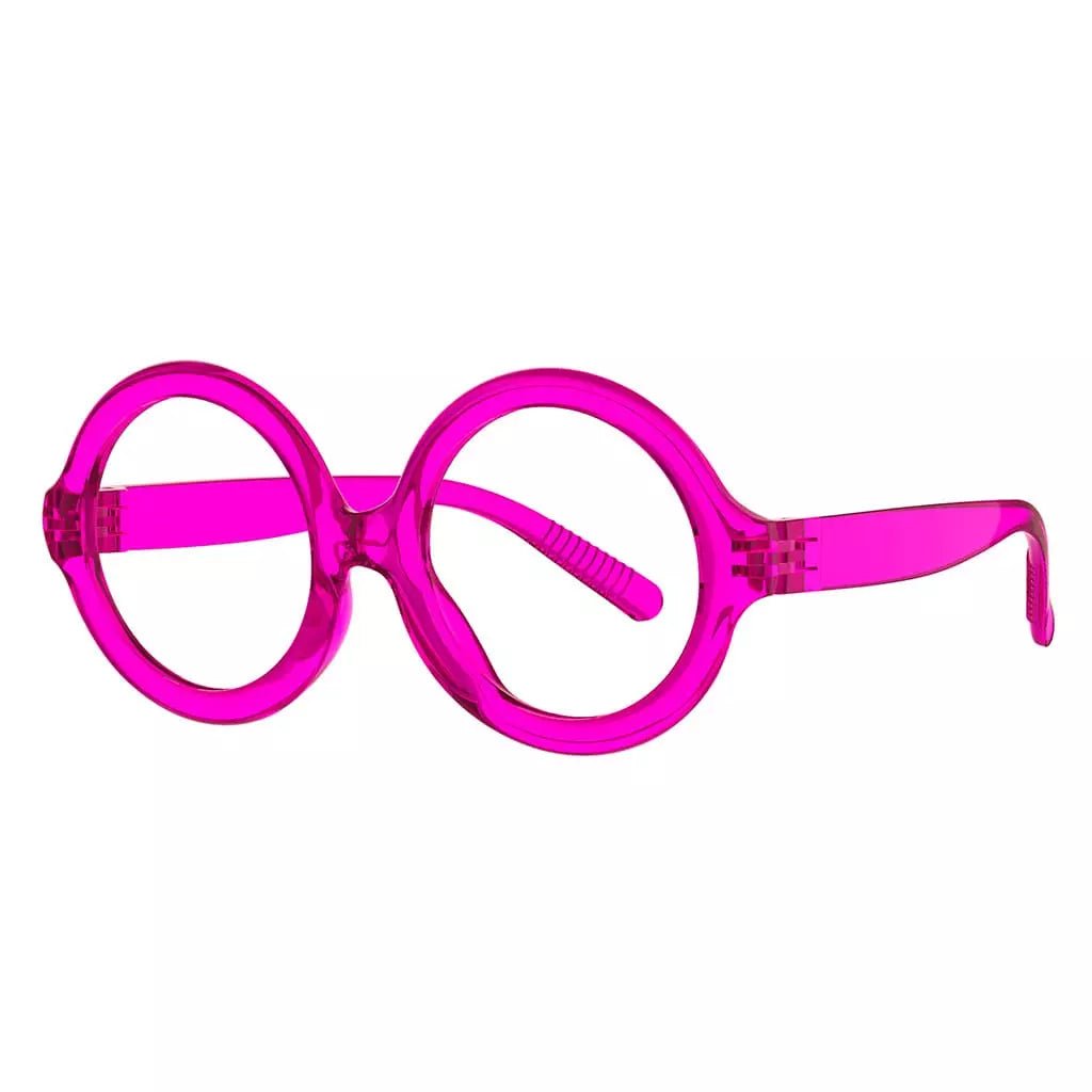 30% Blue Light Blocking Round Metalless Reading Glasses R2313 - B15eyekeeper.com