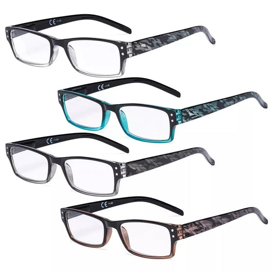 4 Pack Classic Reading Glasses R012Beyekeeper.com