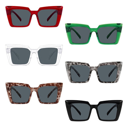 6 Pack Metalless Screwless Spring Hinge Sunglasses NR2141Seyekeeper.com