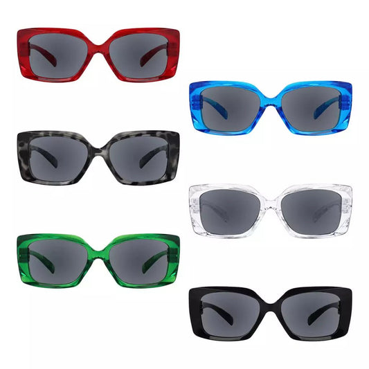 6 Pack Thicker Polarized Sunglasses Metalless Screwless Spring Hinge NR2010PLeyekeeper.com