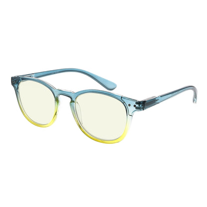 Ovale Blaulichtfilter-Lesebrille Niedliche Computer-Lesebrille UVR144