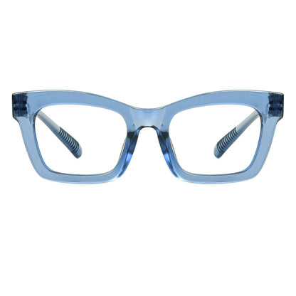 Cat - eye 30% Blue Light Blocking Glasses Metalless Screwless R2308 - B15eyekeeper.com