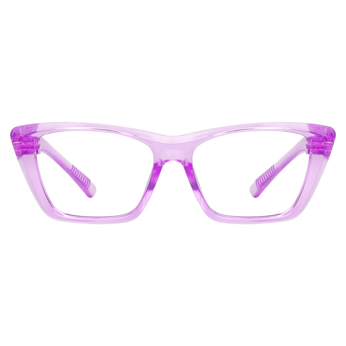 Cat - eye 30% Blue Light Blocking Metalless Screwless Glasses R2514 - B15eyekeeper.com