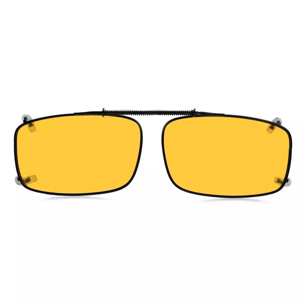 Clip on Polarized Night Vision Driving Glasses C63 (52MMx33MM)eyekeeper.com