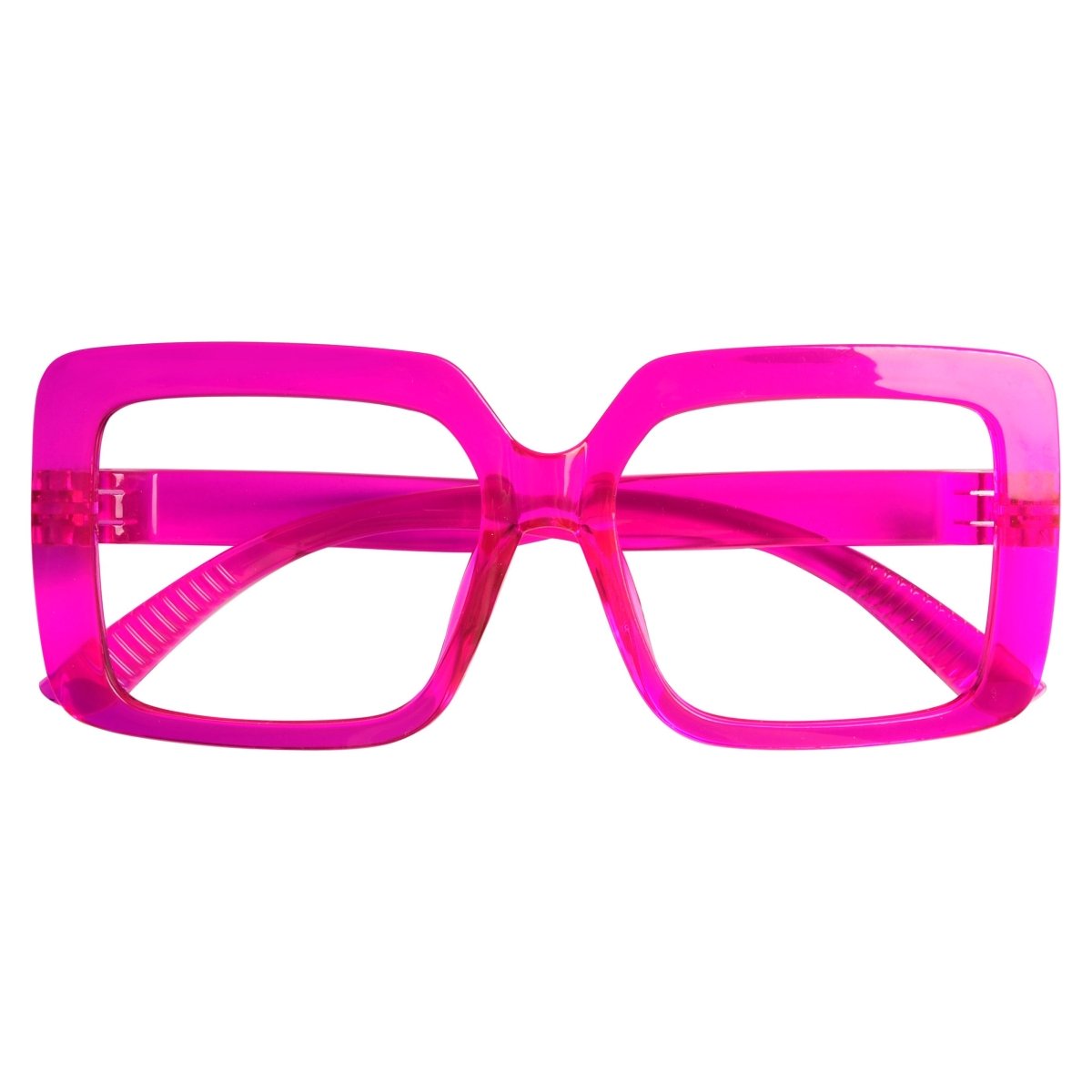 Oversized 30% Blue Light Blocking Glasses Metalless Screwless Glasses R2311 - B15eyekeeper.com