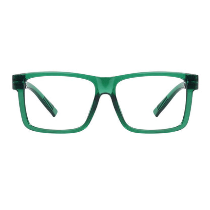 Oversized 30% Blue Light Blocking Metalless Eyeglasses R2508 - B15eyekeeper.com