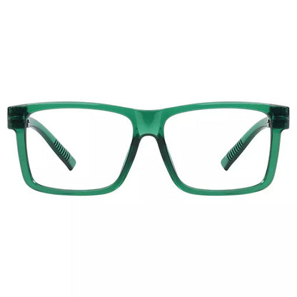 Oversized 30% Blue Light Blocking Metalless Reading Glasses R2508 - B15eyekeeper.com