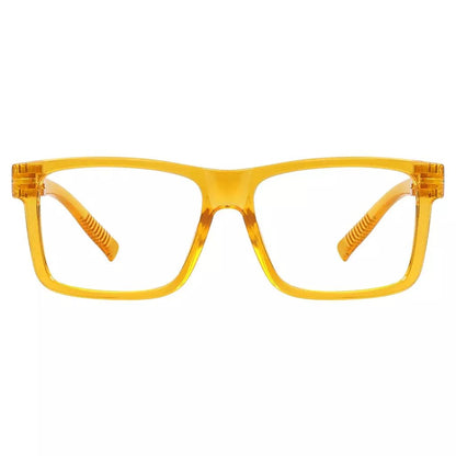Oversized 30% Blue Light Blocking Metalless Reading Glasses R2508 - B15eyekeeper.com