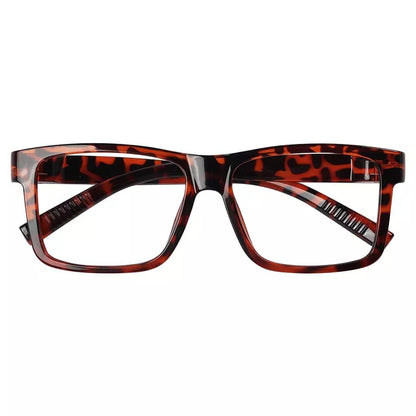 Oversized 30% Blue Light Blocking Metalless Reading Glasses R2508 - B15eyekeeper.com