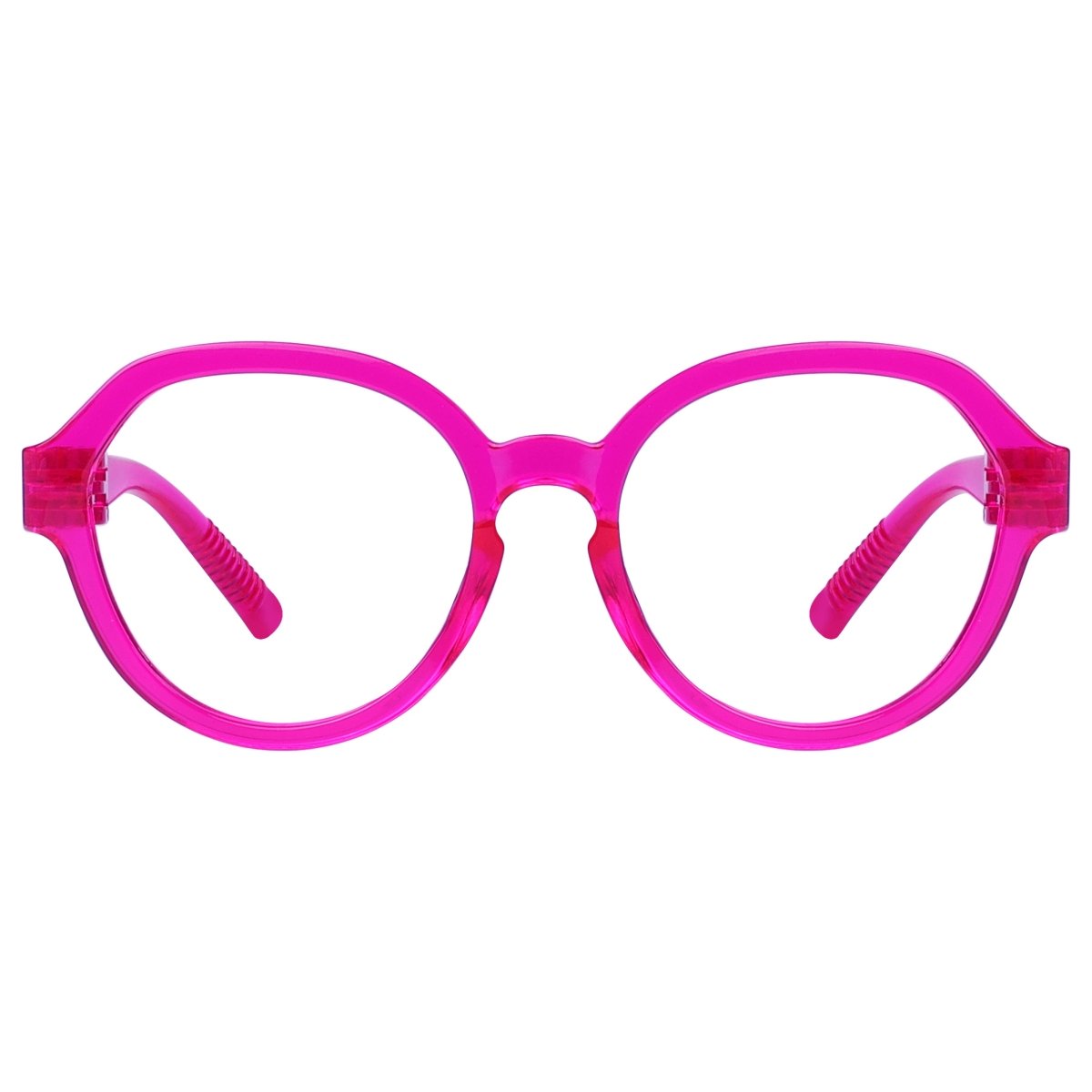 Oversized 30% Blue Light Blocking Metalless Screwless Eyewear R2317 - B15eyekeeper.com