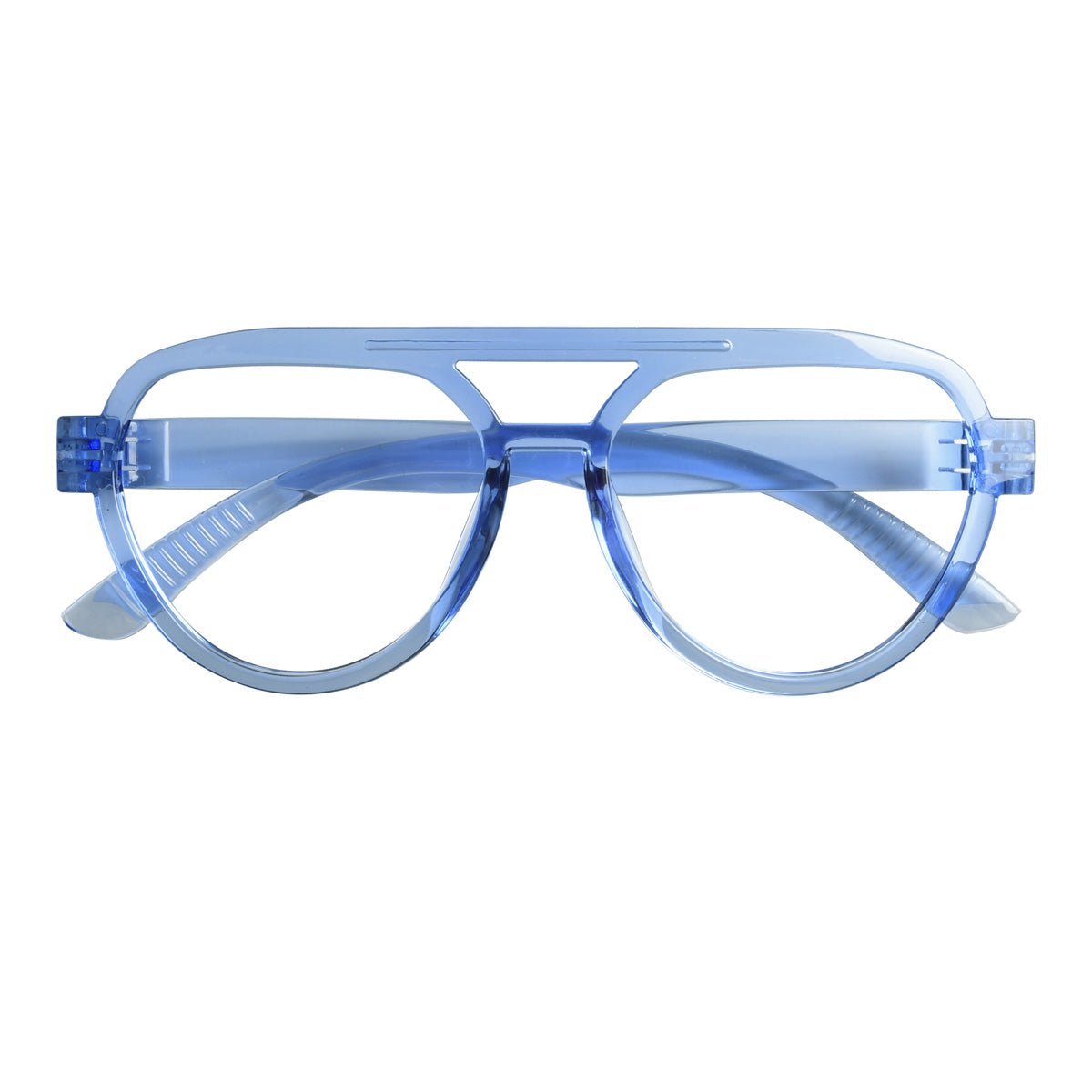 Pilot 30% Blue Light Blocking Metalless Screwless Glasses R2312 - B15eyekeeper.com