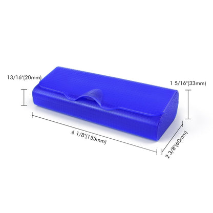 Plastic Case for Reading Glasses Blue S3eyekeeper.com