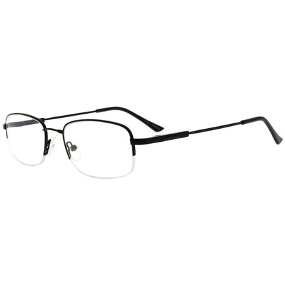 Rectangle Reading Glasses Half Rim Classic Men Women R1704