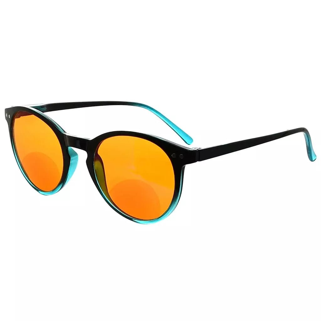 Round Bifocal Blue Light Blocking Readers Nighttime DSS005eyekeeper.com