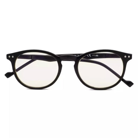 Stylish Chic Oval Blue Light Computer Reading Glasses 1 - CG071eyekeeper.com