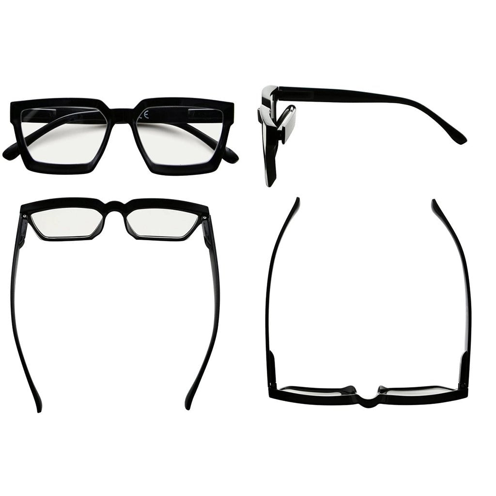 Stylish Thicker Frame Multifocus Reading Glassses M2003eyekeeper.com
